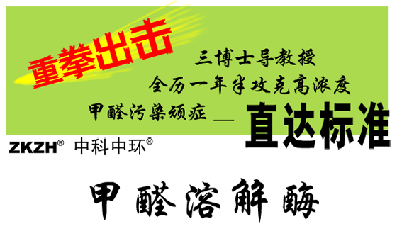 治理药剂——甲醛溶解酶